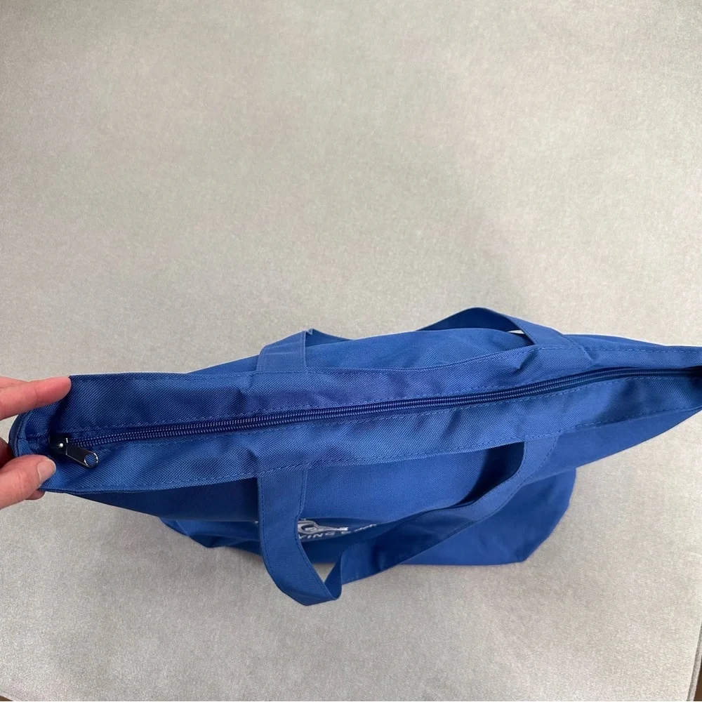 Norwex Zipper Tote Bag. Blue.